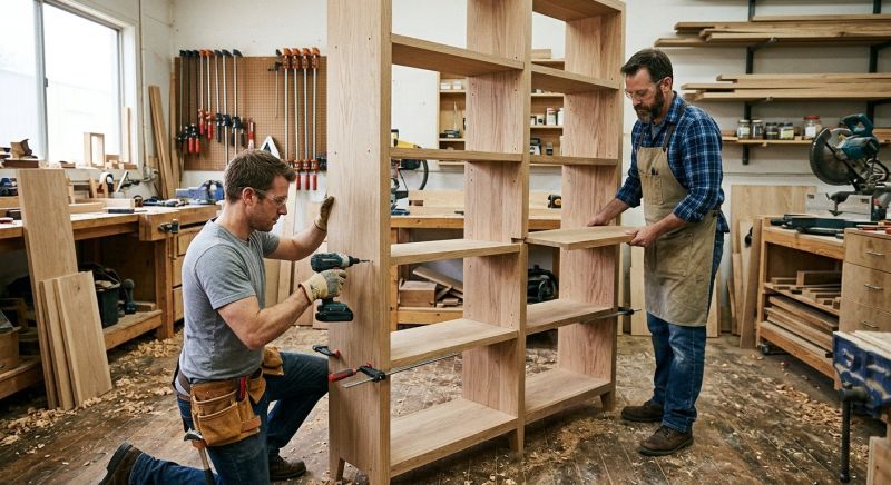 Built In Furniture Construction in Alexandria, VA